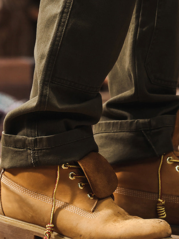 Calça Cargo Múltiplos Bolsos