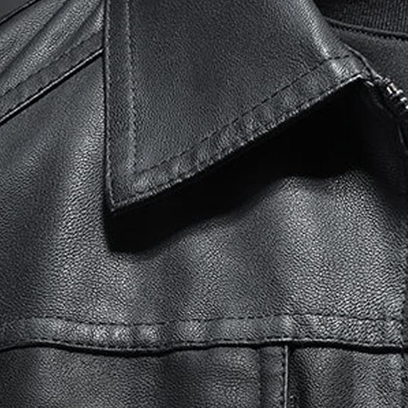 Jaqueta Motociclista Couro Masculina