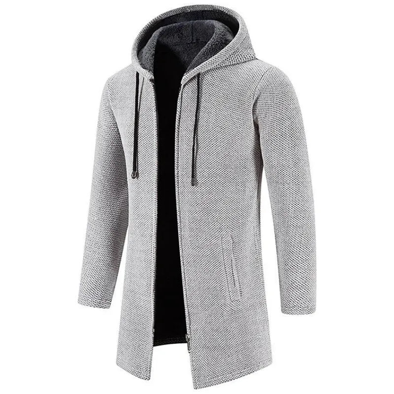 Cardigan Masculino com Capuz