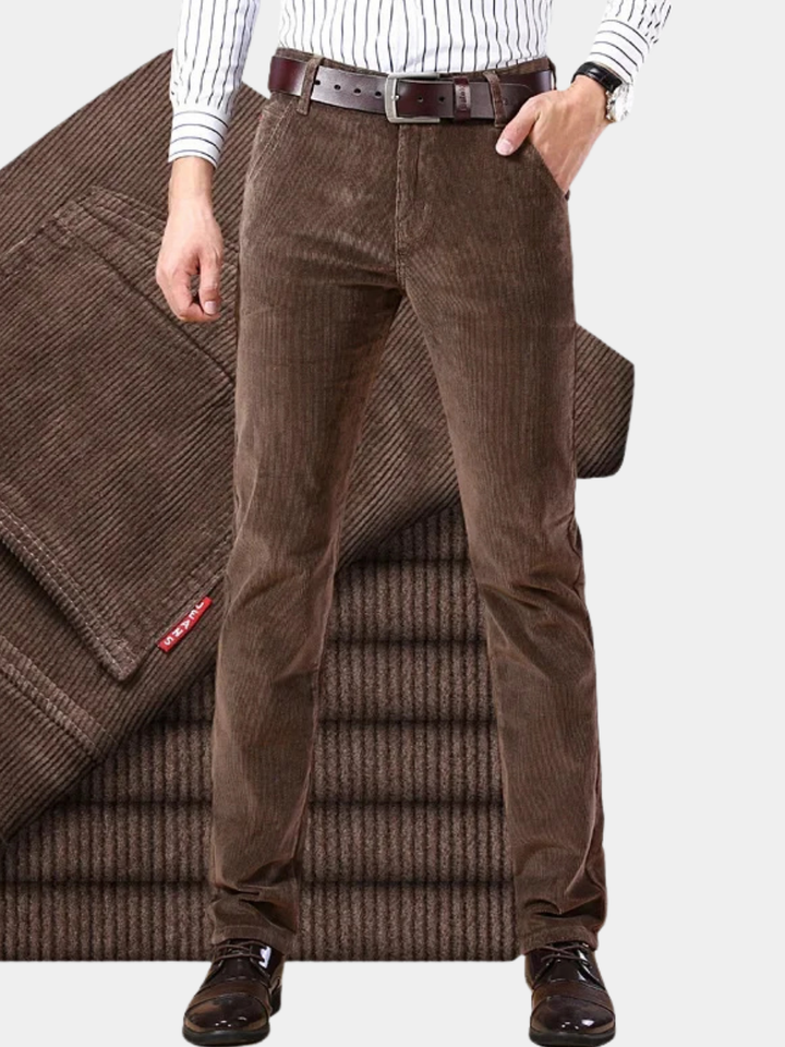 Calça Veludo Cotelê Clássica
