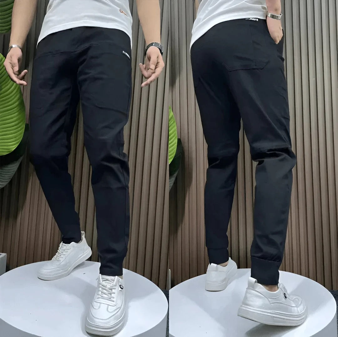 Calça Cargo Slim Fit Elástico