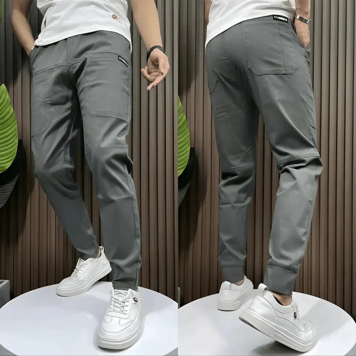 Calça Cargo Slim Fit Elástico