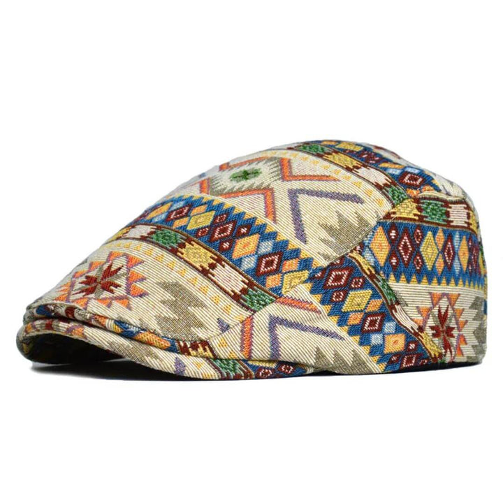 Flat Cap Desenhos Geométricos