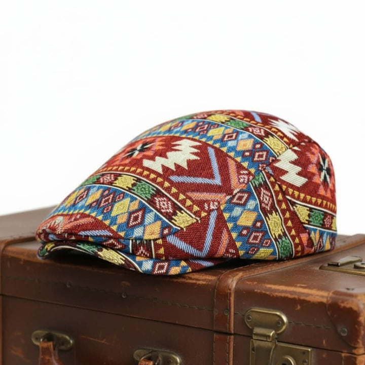 Flat Cap Desenhos Geométricos