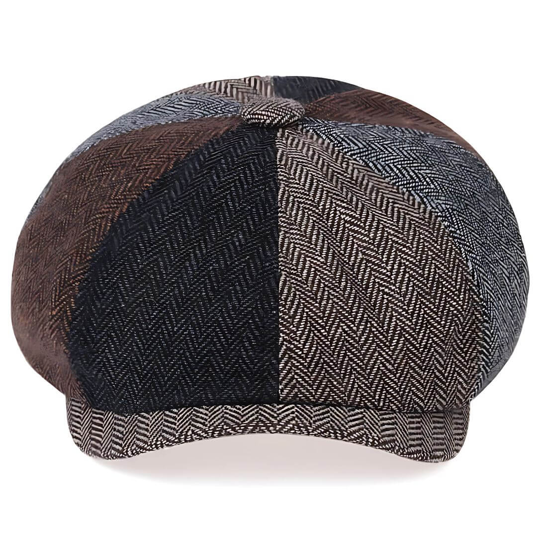 Flat Cap Patchwork Premium