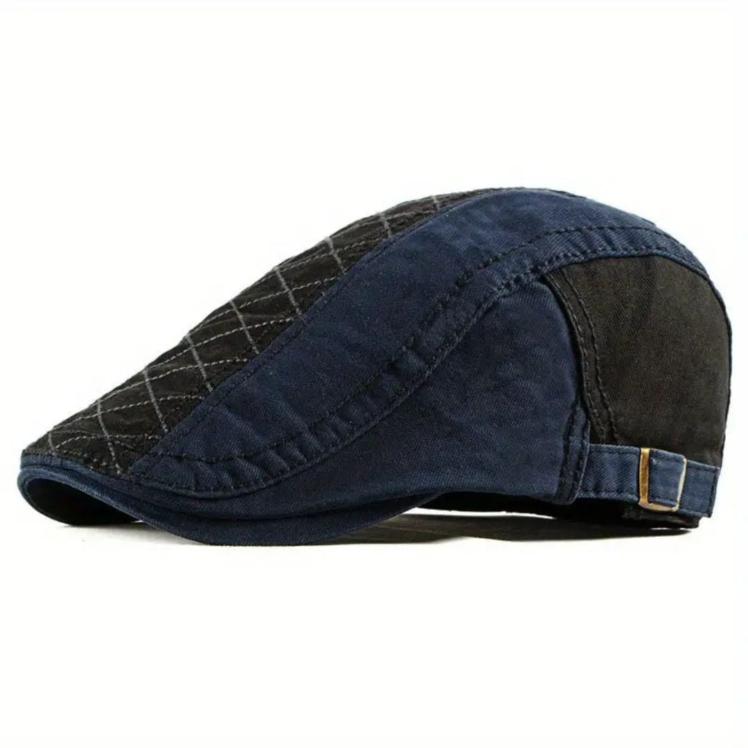Flat Cap Motorista Vintage