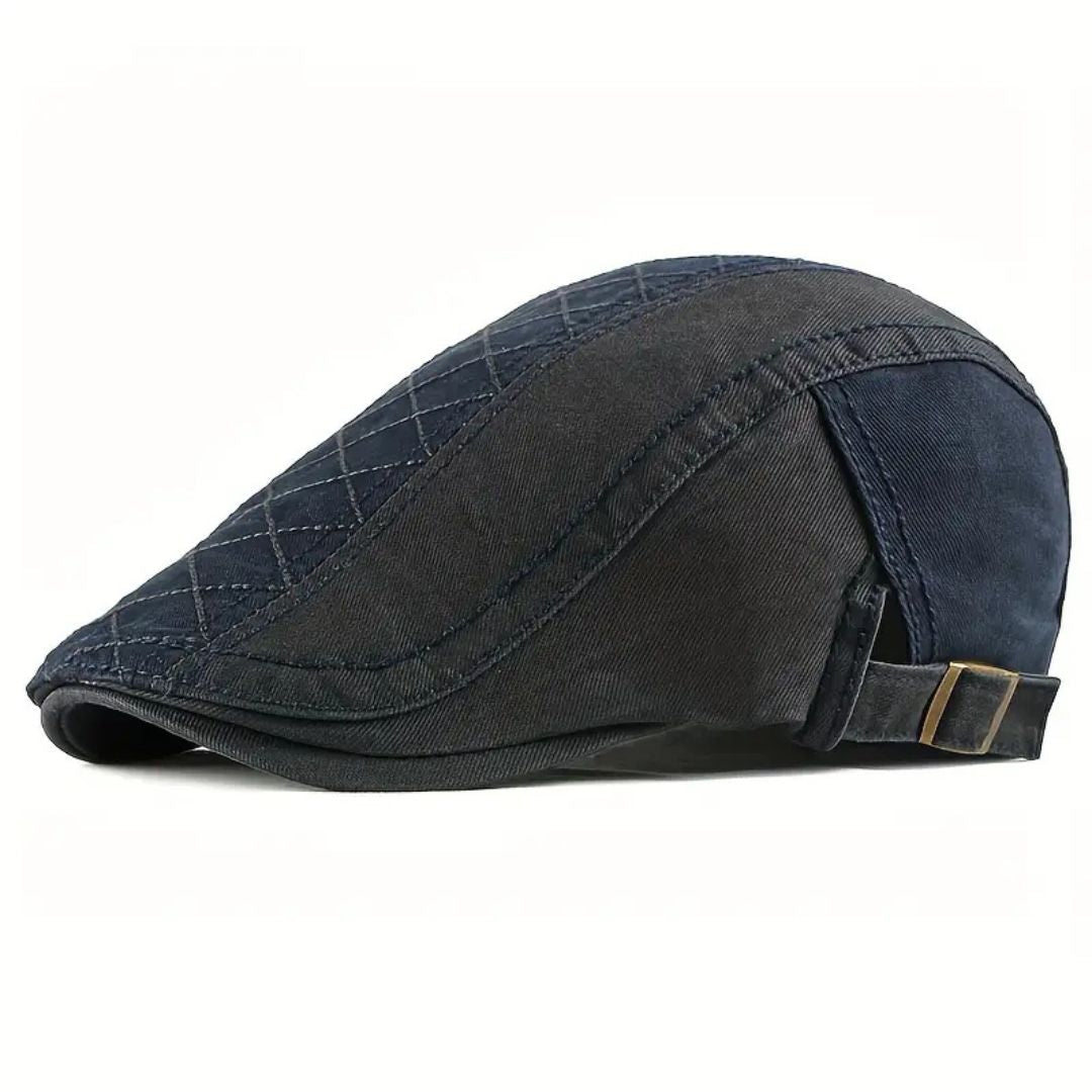 Flat Cap Motorista Vintage