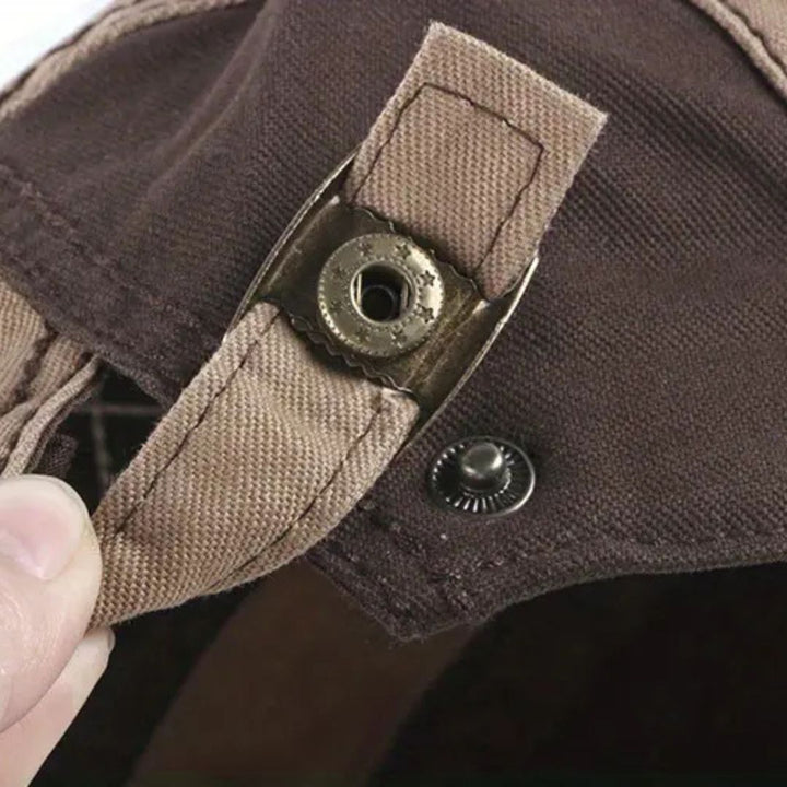 Flat Cap Motorista Vintage