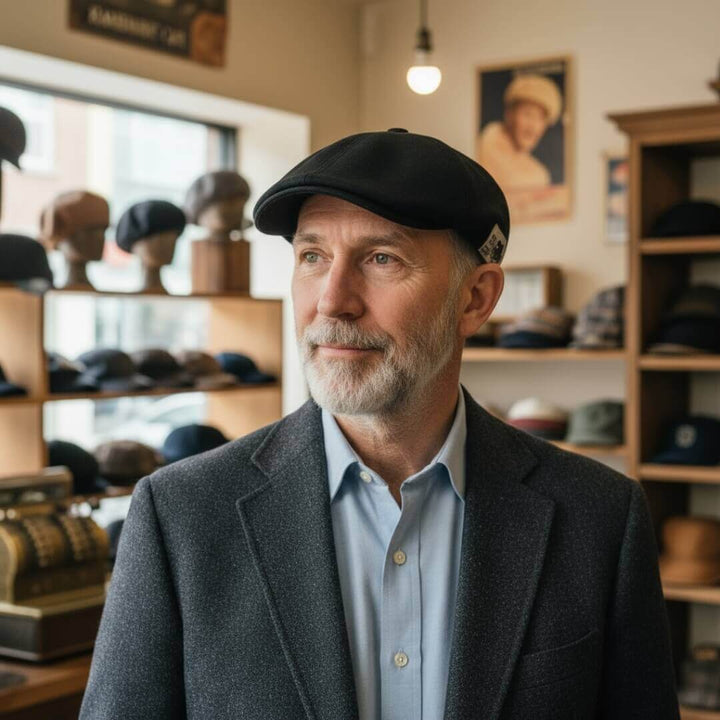 Boné Irlandês Flat Cap