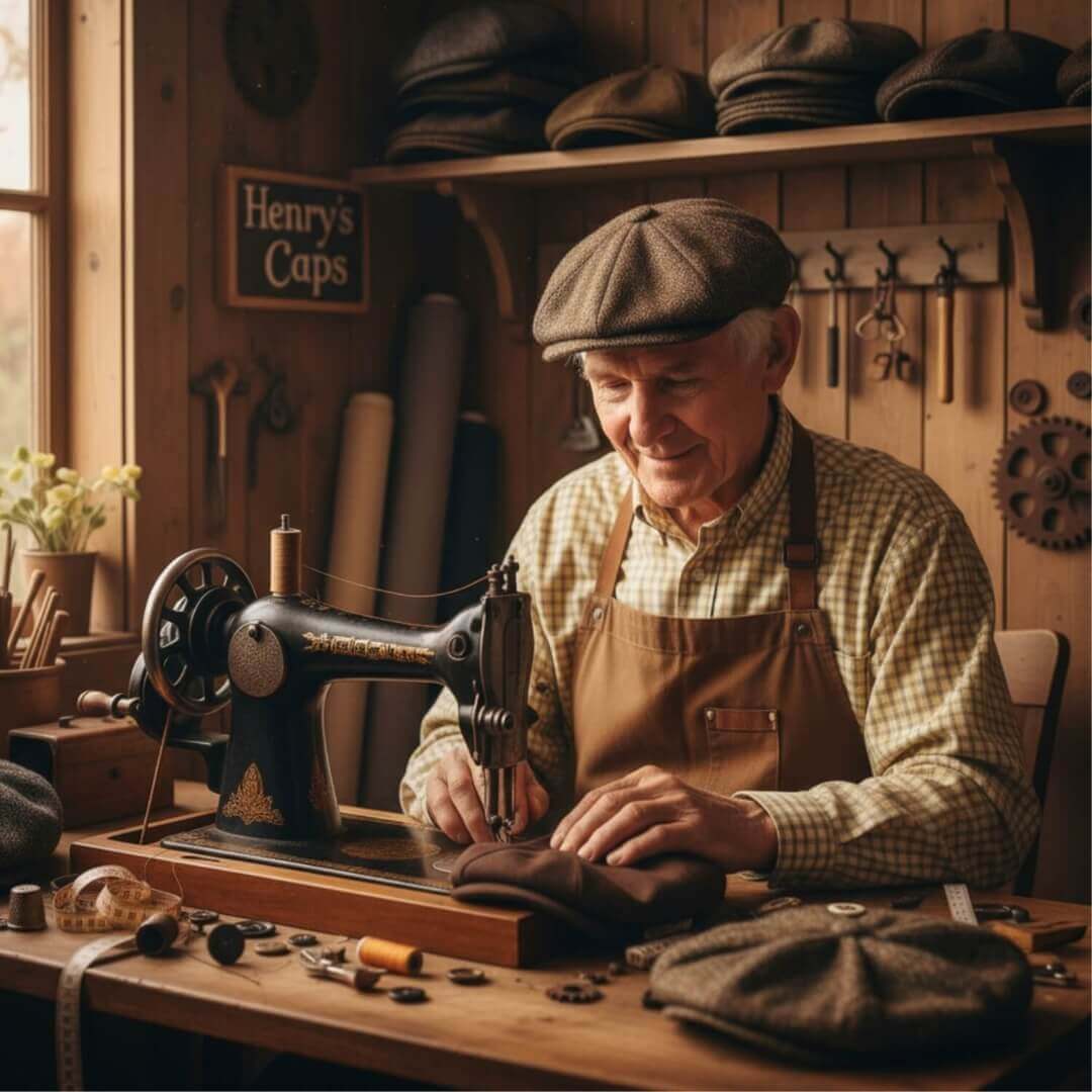 Boné Irlandês Flat Cap