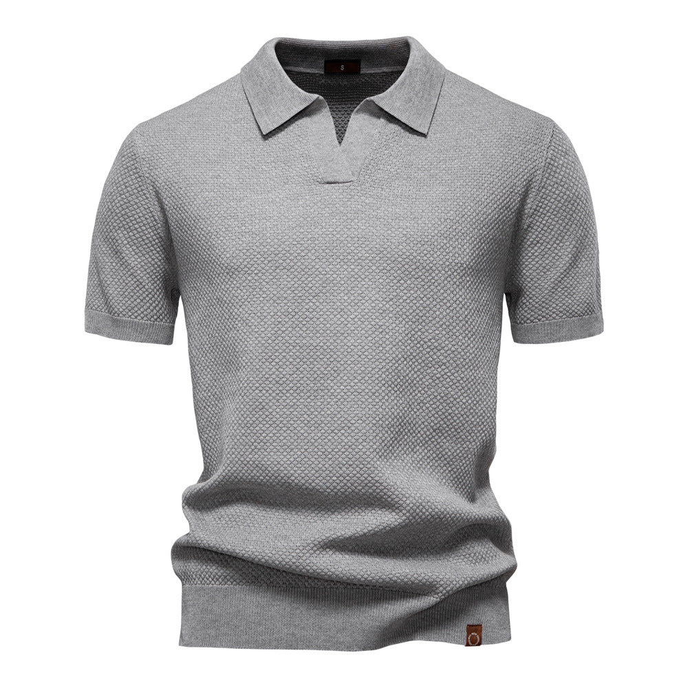 Camisa Polo Textura Waffle