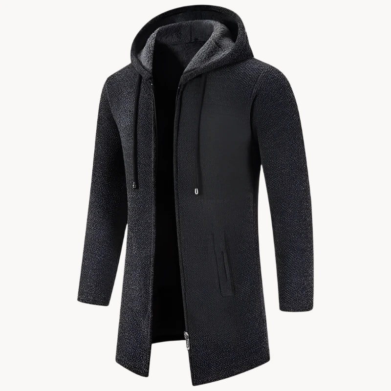 Cardigan Masculino com Capuz