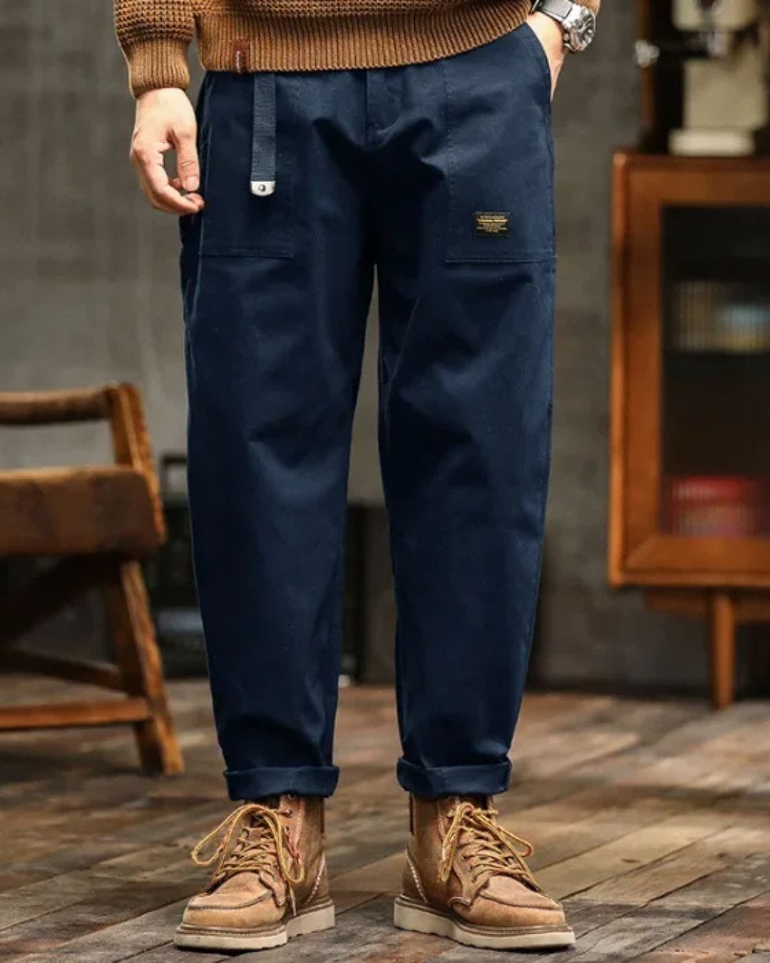 Calça Cargo Militar Clássica