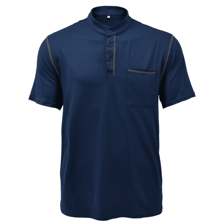 Camisa Polo Masculina com Bolso