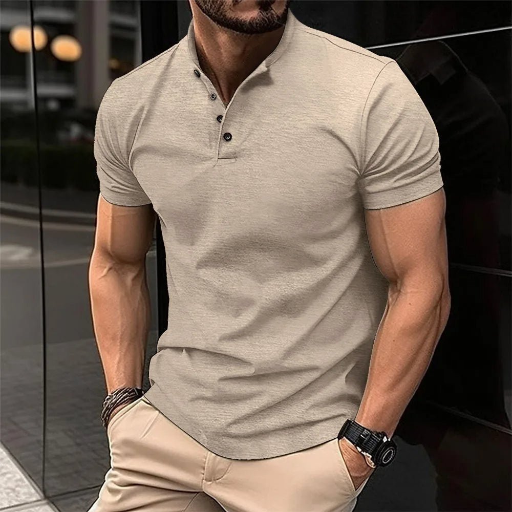 Camisa Polo Henley
