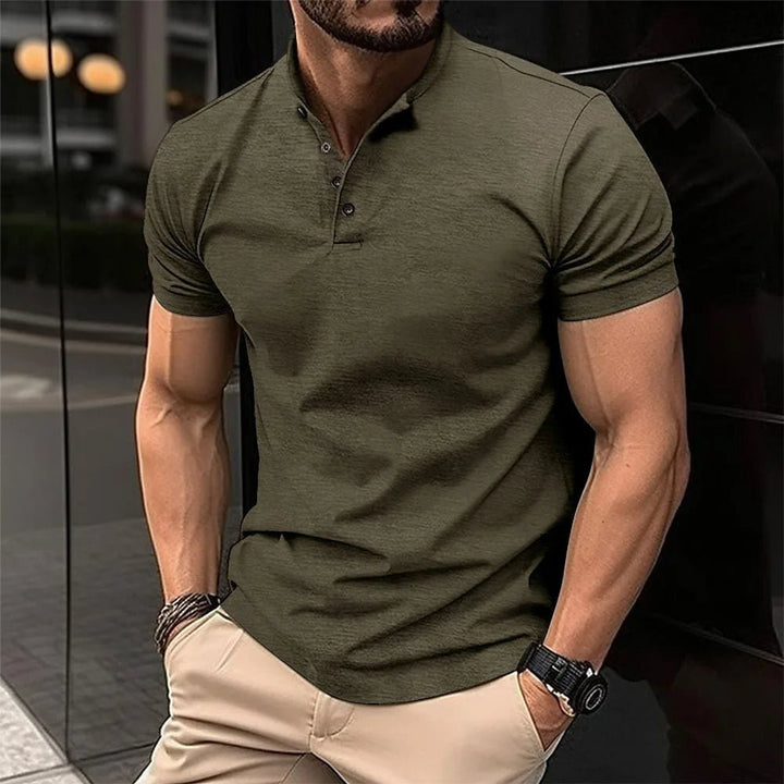 Camisa Polo Henley