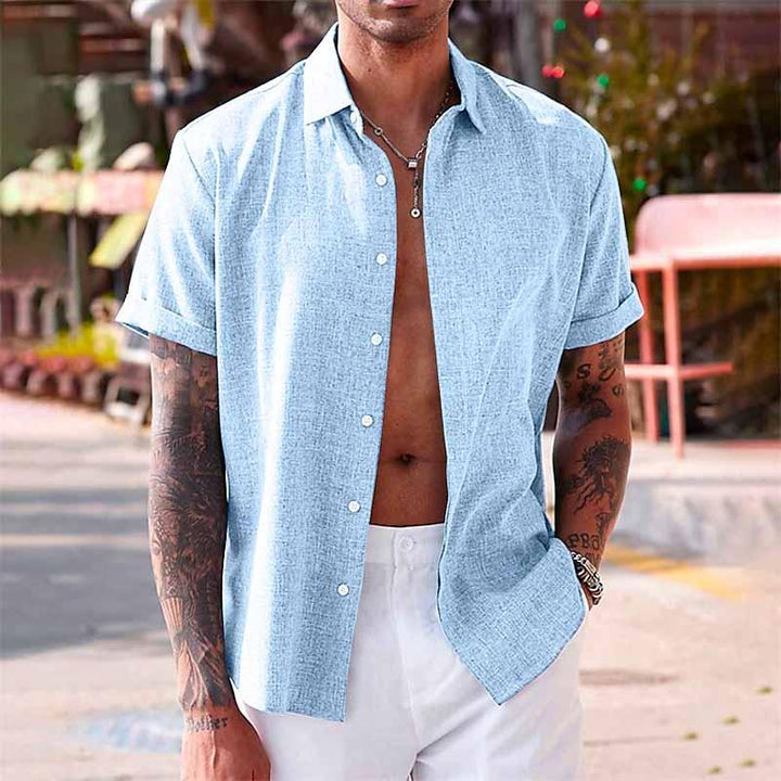 Camisa Leve Manga Curta